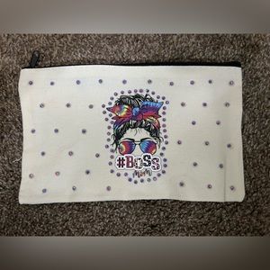 Rhinestone Makeup Bag